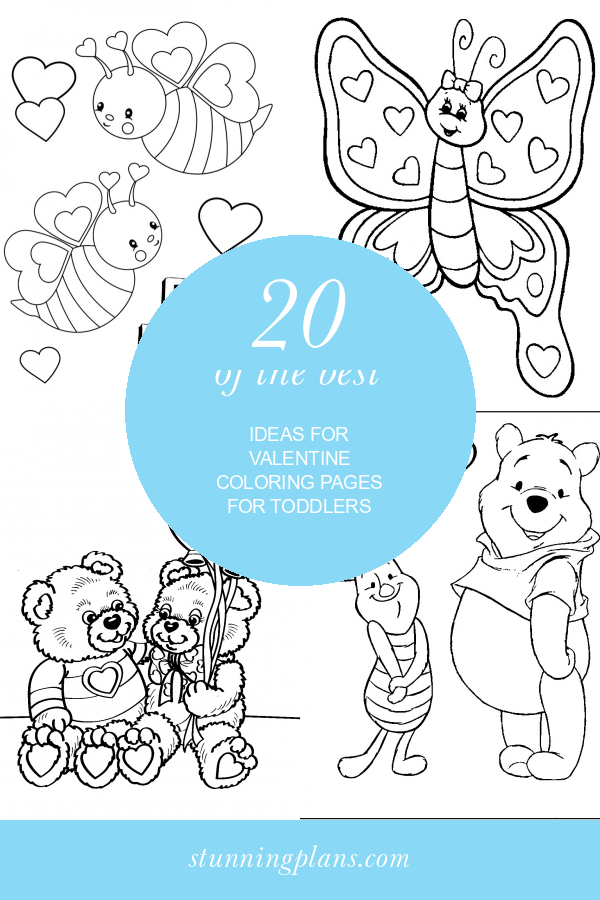 20 Of The Best Ideas For Valentine Coloring Pages For Toddlers Home Family Style And Art Ideas